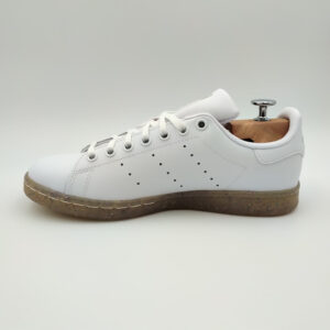 Adidas Stan Smith cuir blanc et semelle pailletée